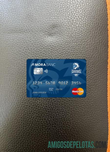 Andorra Morabank Mastercard Photolook Frente modelo